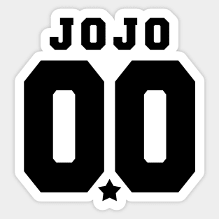 JOJO Jersey Sticker